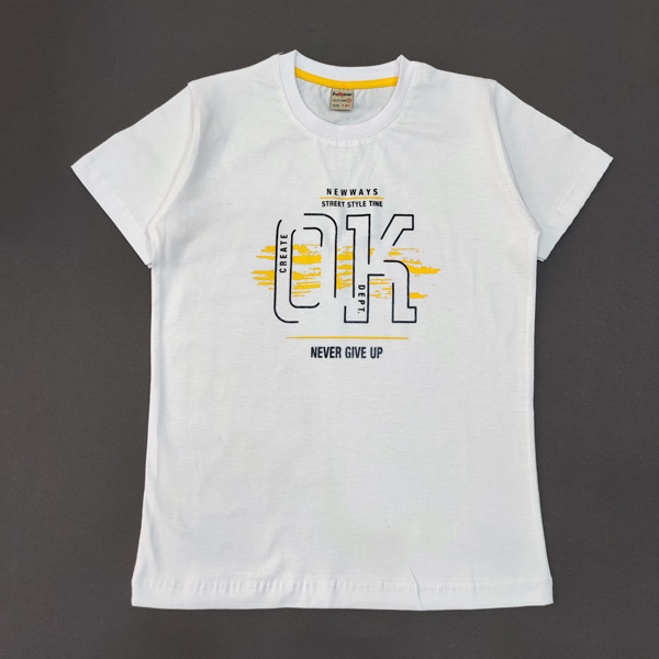 تیشرت سفید OK