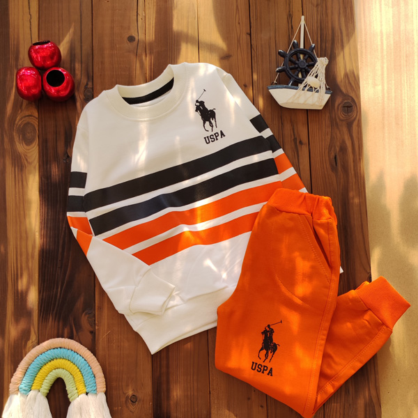 بلوز شلوار راه راه Polo